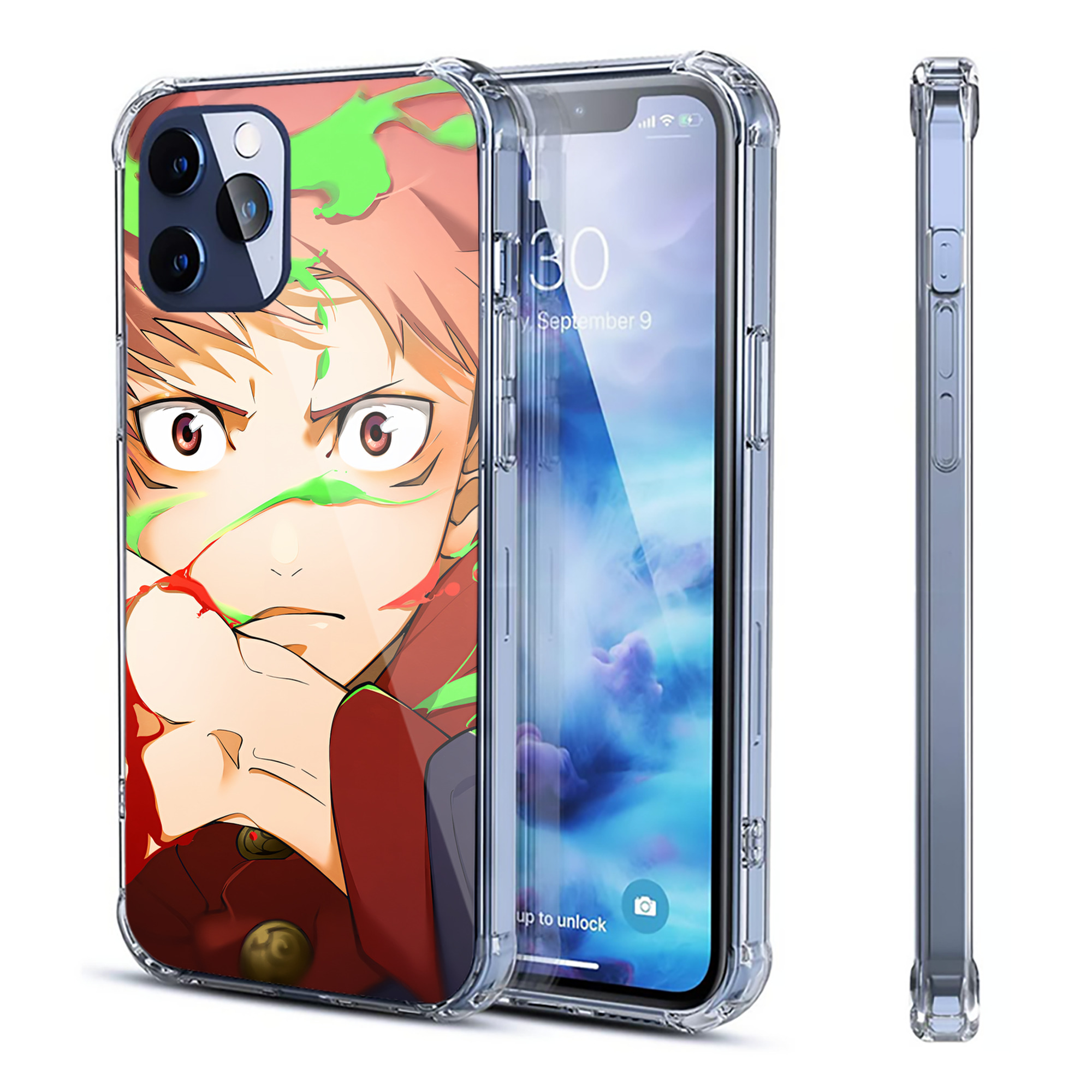 （画像用） SPY×FAMILY间谍家家酒 【iPhone 12シリーズ対応】透明スマホケース（クリアソフトケース）
